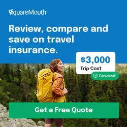 Squaremouth travel insurance. Review, compare and save on travel insurance. $3,000 trip cost, covered. Get a free quote.